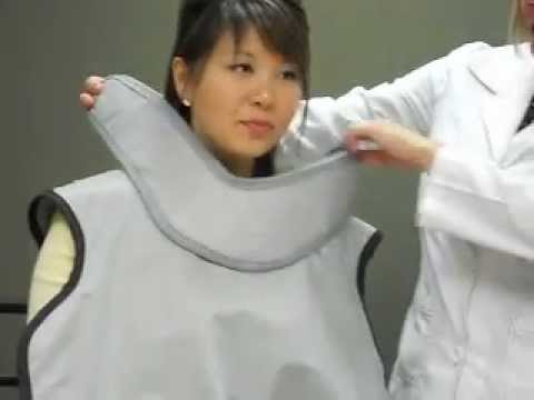 Thyroid collar during xrays