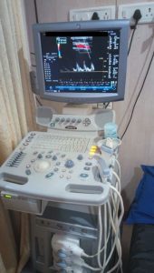 GE Logiq P5 ultrasound machine