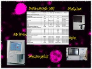 Hematology Analyzer features