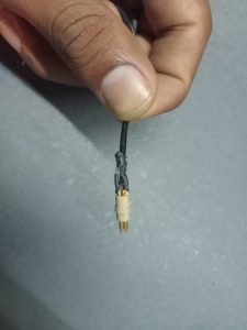 Damaged probe connector