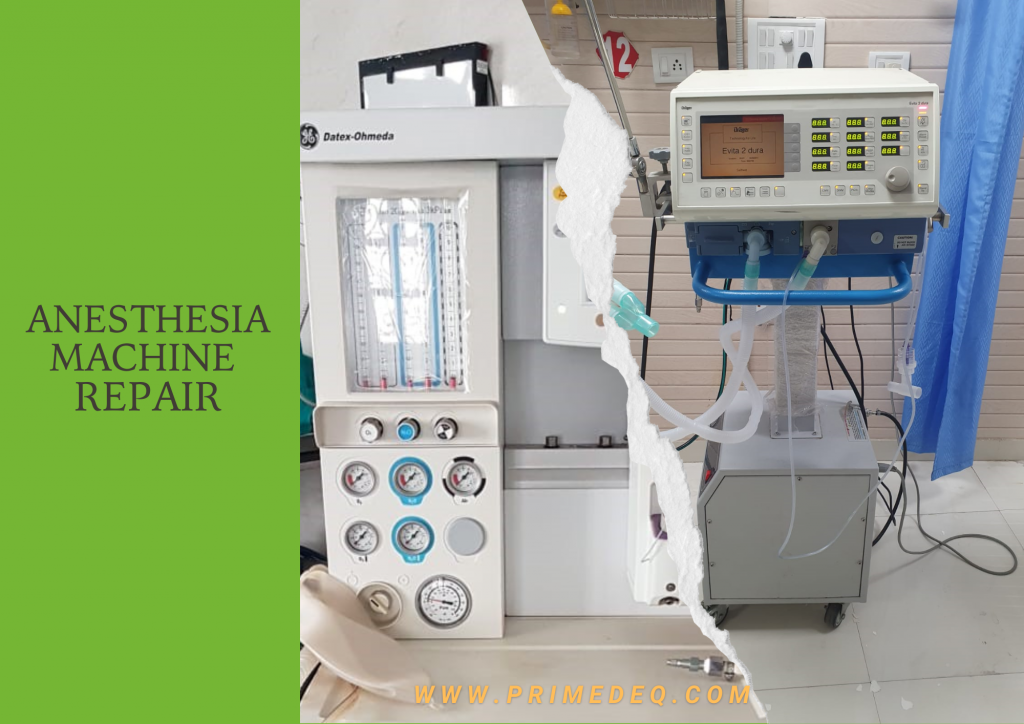 Anesthesia machine repair