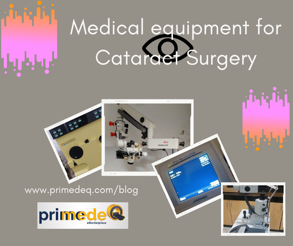 equipment for cataract surgery