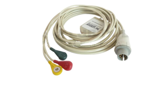 3  LEAD ECG CABLE COMPATIBLE WITH SPACELAB SNAP