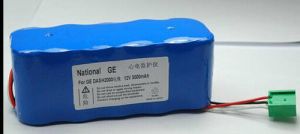 Battery rechargeable Ni-Cd 12V 2.5Ah for GE Dash 2000 Patient Monitor, patient monitor spares and accessories, rechargeable battery for GE patient monitor, GE spares, GE compatible battery, buy sell medical equipment, primedeq, medical equipment marketpla
