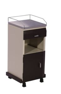 Mathurams BEDSIDE LOCKER DELUXE MS, SS Top TYPE