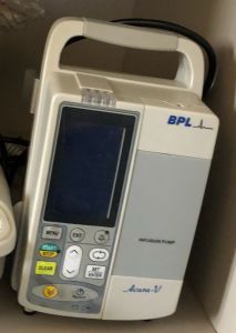 BPL Infusion Pump Acura - V,  syringe pump, infusion pump, buy sell medical equipment, primedeq, medical equipment marketplace,medical equipment, e-marketplace, biomedical equipment online, rental, service, spares, AMC