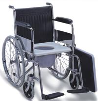 Patient Commode Wheelchair