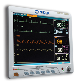 Nidek Horizon 15 patient monitor, buy ICU equipment , Buy patient monitor at best price