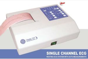 Single channel ECG machine