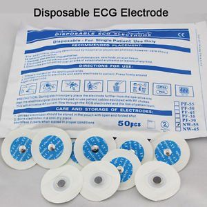ECG Chest Electrode (Pack of 50) - Disposable