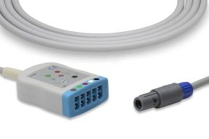 ECG Trunk Cable compatible with GE B 20 patient monitor
