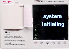 Niscomed ECG-301 Three Channel ECG Machine