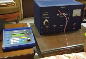 Used GB frequency generator and MOPA oscillator amplifier