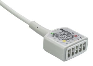 ECG 5 lead Trunk Cable for Ge B 20 patient monitor 