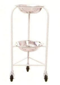 Hospitech BASIN STAND DOUBLE with Basins