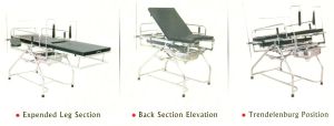 Hospitech S.S OBST / GYNE TABLE