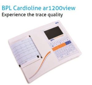 BPL ECG Machine Cardioline ar1200view