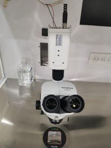Olympus Stero zoom microscope SZM 61 TR