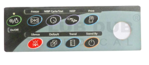 Keypad compatible with Criticare poet plus 8100, primedeq, medical equipment marketplace,medical equipment, e-marketplace, biomedical equipment online, rental, service, spares, AMC