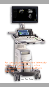 GE Ultrasound LOGIQ S7 with XDclear