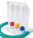  Spirometer Threeflow Respiratory Exerciser