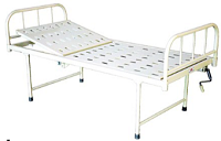 Hospital Bed With Adjustable Back Rest S/S BOWS
