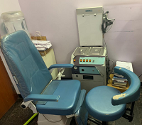 ENT Opd Unit With Patient Chair And Doctor Stool