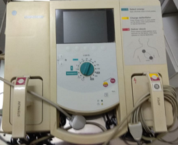 GE Monophasic Defibrillator Cardioserv