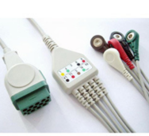 5 lead ECG cable for GE patient monitor