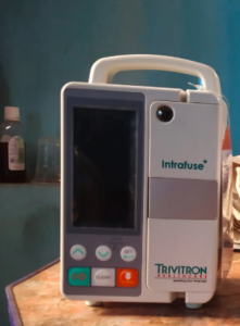 Trivitron Intrafuse plus infusion pump