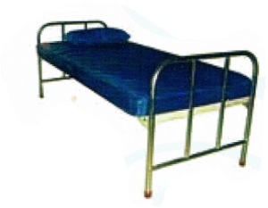 BEW Single Hospital Cot with Mattress BE 06