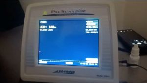 Sonomed PacScan Plus 300A+ A-Scan machine