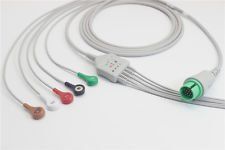 5 Lead ECG Cable compatible with Spacelab 17 PIN, primedeq, medical equipment marketplace,medical equipment, e-marketplace, biomedical equipment online, rental, service, spares, AMC