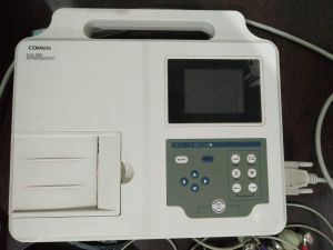 Comen ECG machine CM 300,buy sell medical equipment, primedeq, medical equipment marketplace,medical equipment, e-marketplace, biomedical equipment online, rental, service, spares, AMC, used, new equipment,300,comen,machine,ecg,CardiofaxM ECG Machine, ECG