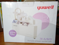 Yuwell 7E-A/B/D Portable Phlegm Suction Unit 